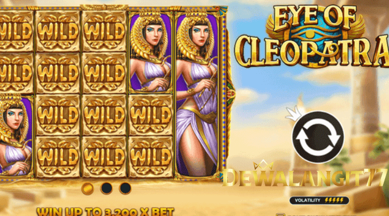 Langkah memperoleh hasil di Permainan Eye of Cleopatra